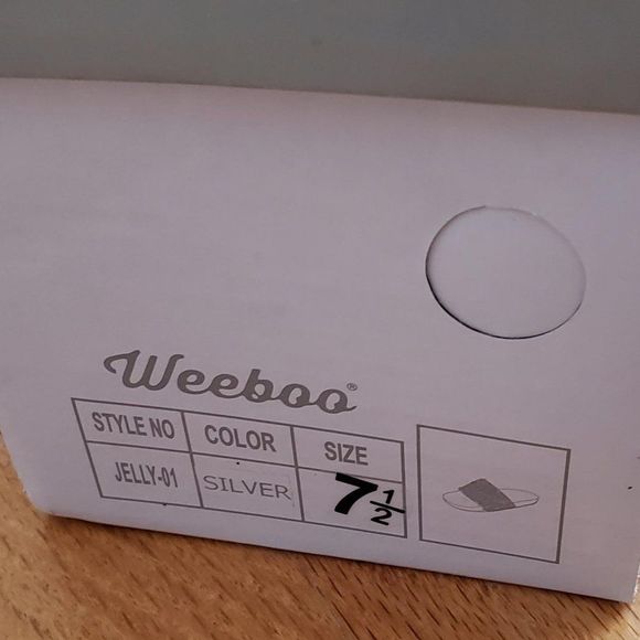 Weeboo Jelly Glitter Sandals NEW - Picture 6 of 9